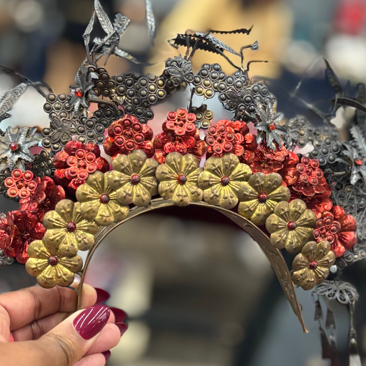 Vintage Indonesian Headdress.