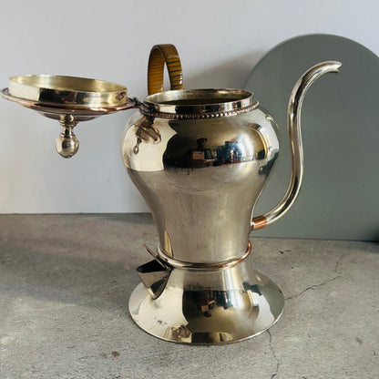 Rare Antique Sheffield Plate Argyle Gravy Jug | The Urban Vintage Affair