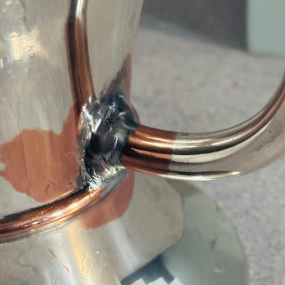 Rare Antique Sheffield Plate Argyle Gravy Jug | The Urban Vintage Affair