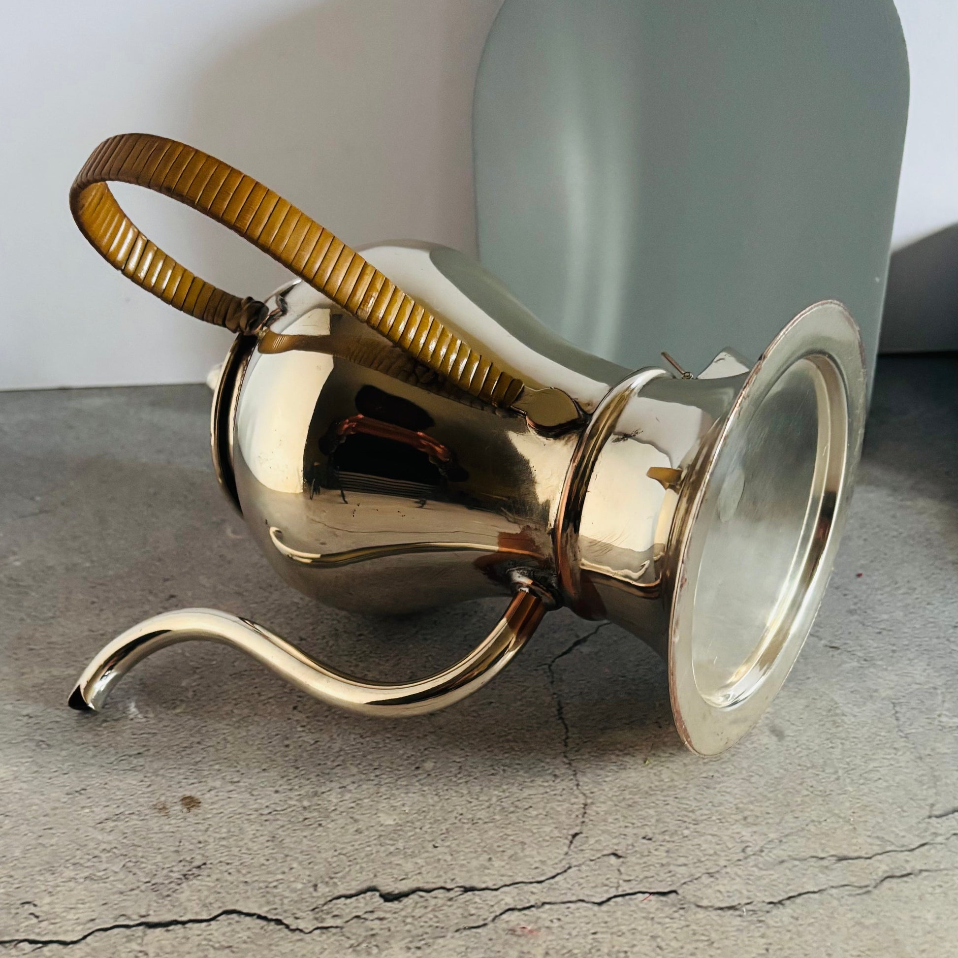 Rare Antique Sheffield Plate Argyle Gravy Jug | The Urban Vintage Affair