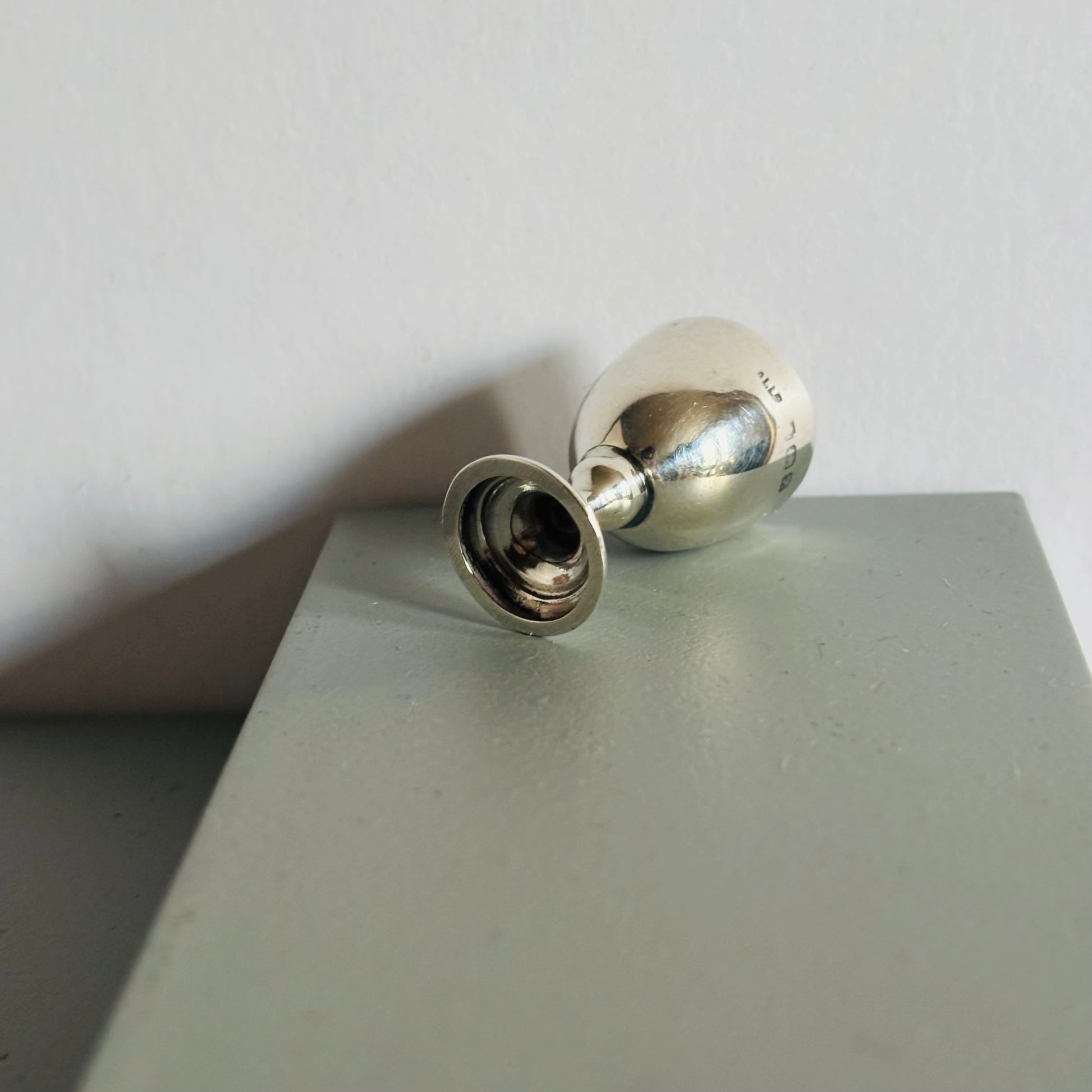 Antique Sterling Silver Miniature Dolls House Goblet