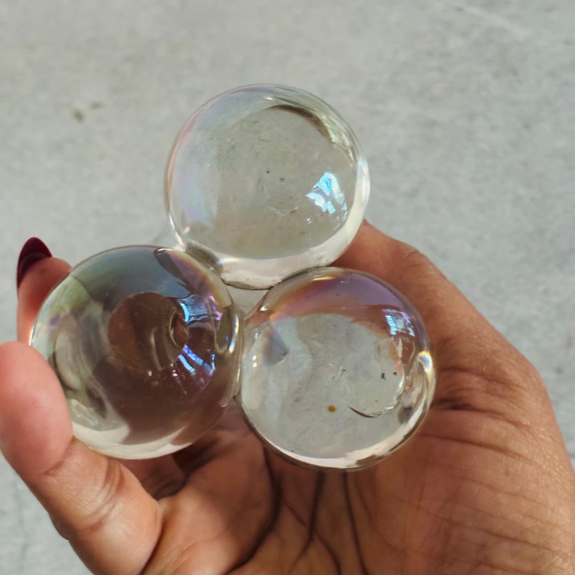 Victorian Bohemian Glass Soap Bubble Inkwell | The Urban Vintage Affair