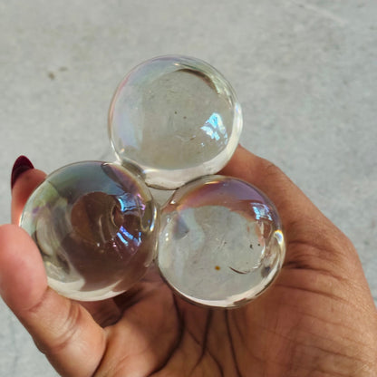 Victorian Bohemian Glass Soap Bubble Inkwell | The Urban Vintage Affair