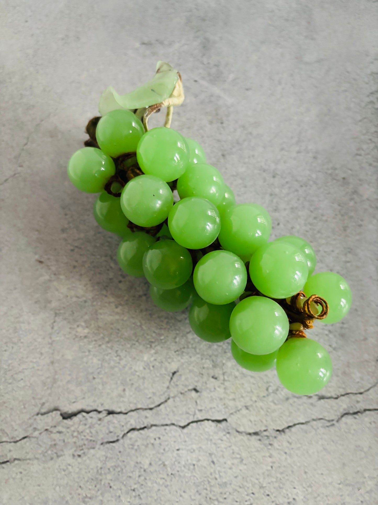 Antique Jade Decorative Grapes For Decor Styling