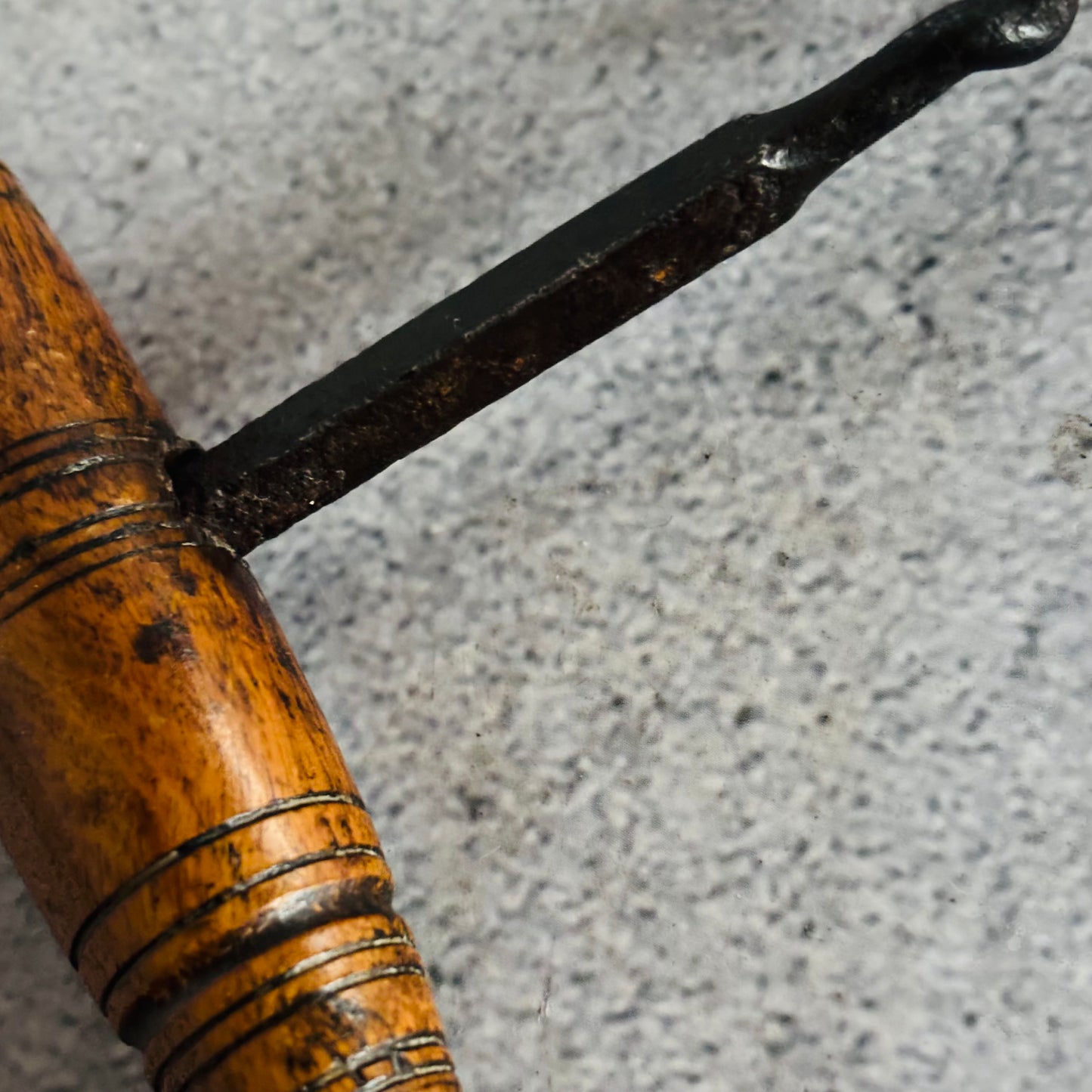 Victorian Treen Corkscrew | Antique Barware Accessory