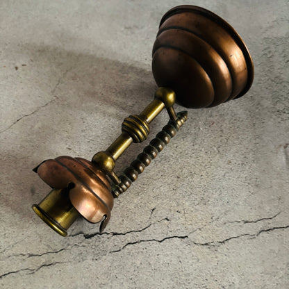 Arts & Crafts Christopher Dresser Copper and Brass Candlestick