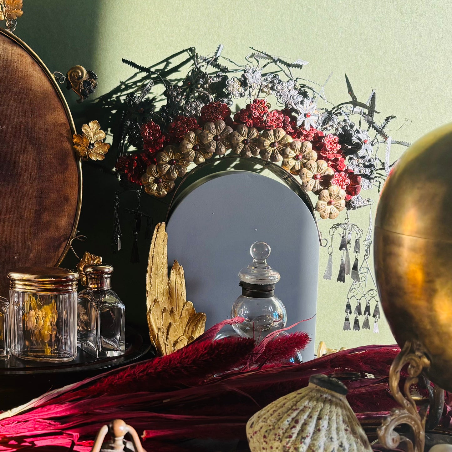 Vintage Indonesian Headdress.
