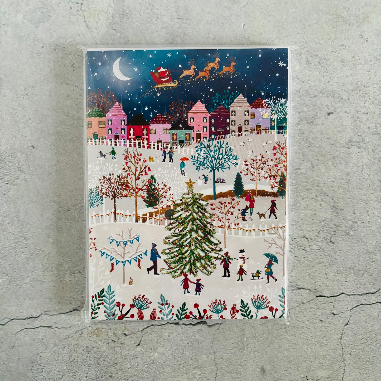 Lupus UK Christmas Cards Pack of 10 - Christmas Eve Together