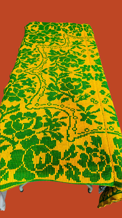 Vintage Hand Woven Romanian Blanket / Throw
