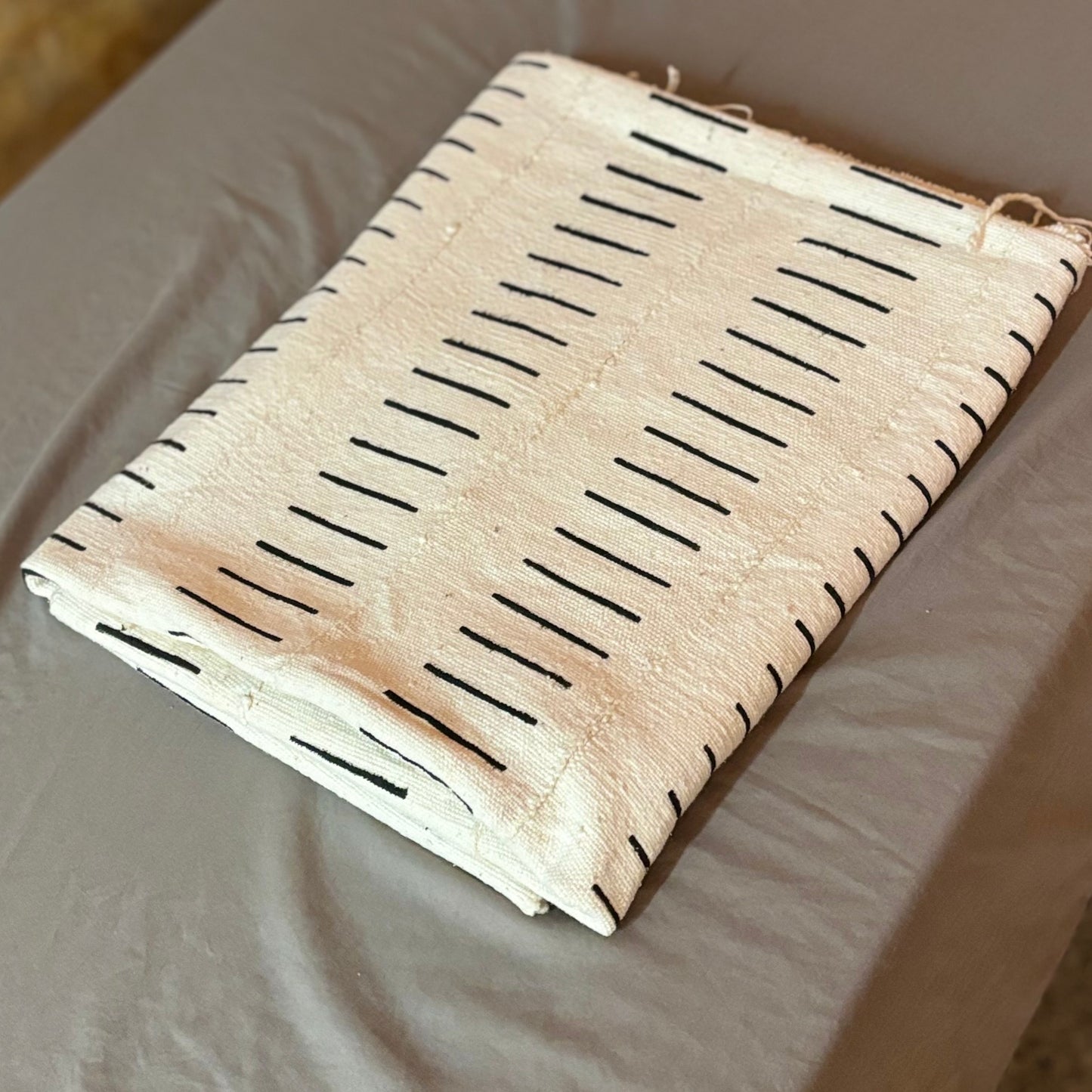 Bogolan African Mud Cloth Throw