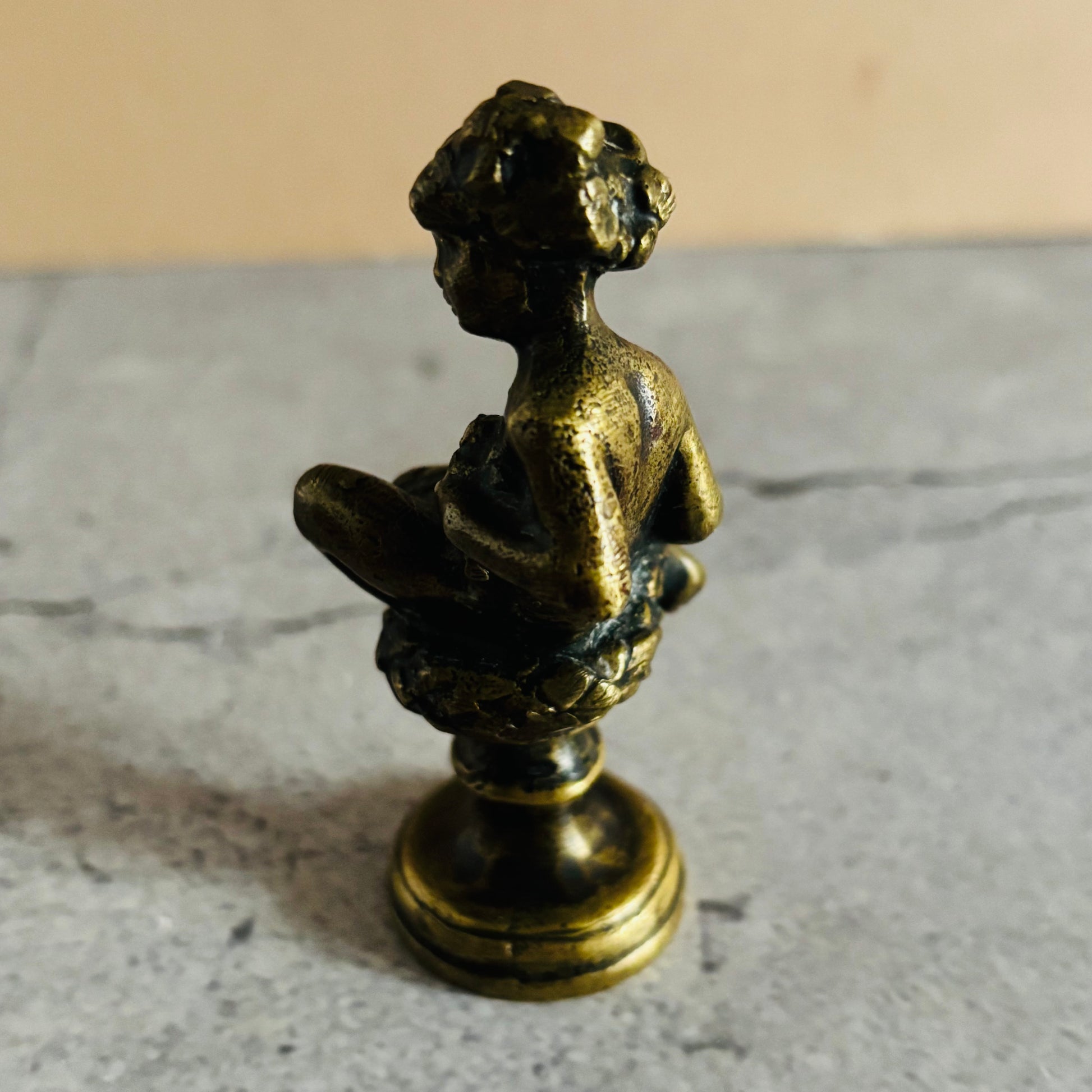 Antique Bronze Sculpture Wax Seal Stamp | The Urban Vintage Affair