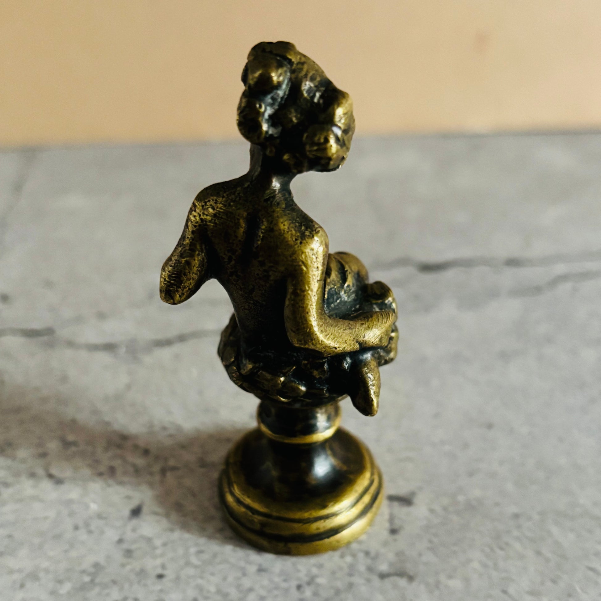 Antique Bronze Sculpture Wax Seal Stamp | The Urban Vintage Affair