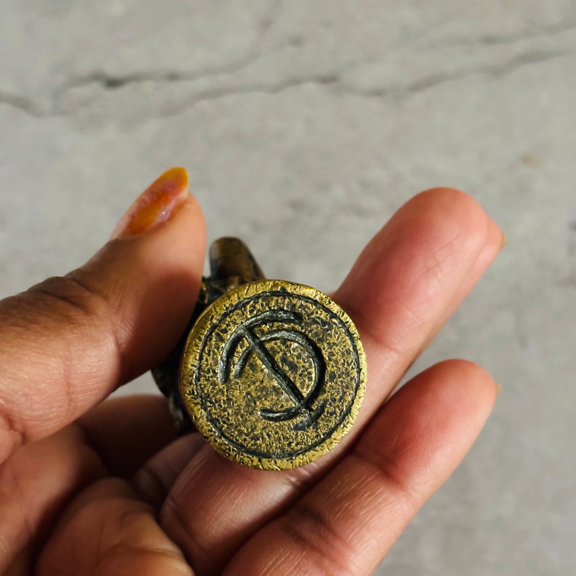 Antique Bronze Sculpture Wax Seal Stamp | The Urban Vintage Affair