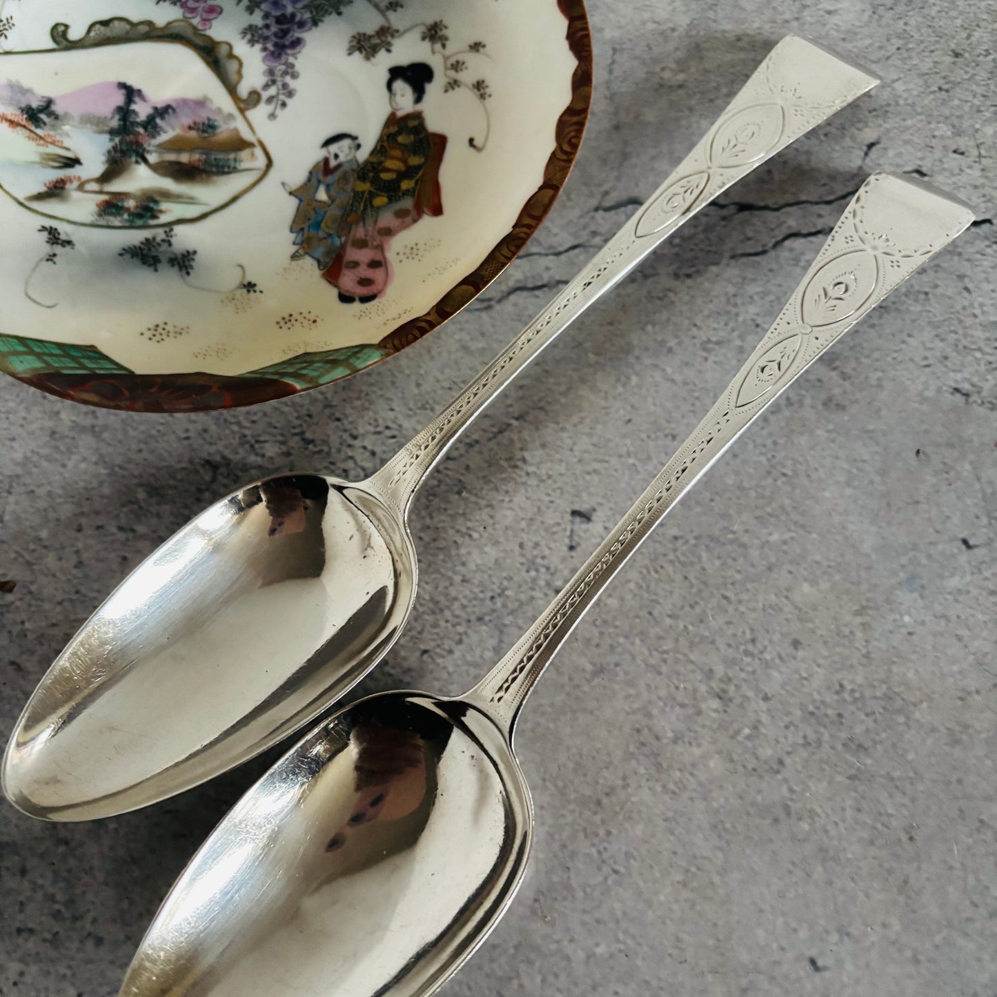 The Headhunter Burton - Georgian Silver Serving Spoon