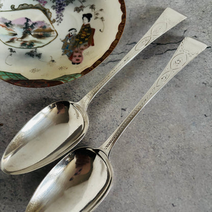 The Headhunter Burton - Georgian Silver Serving Spoon