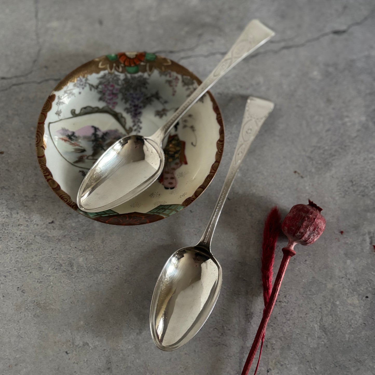 The Headhunter Burton - Georgian Silver Serving Spoon