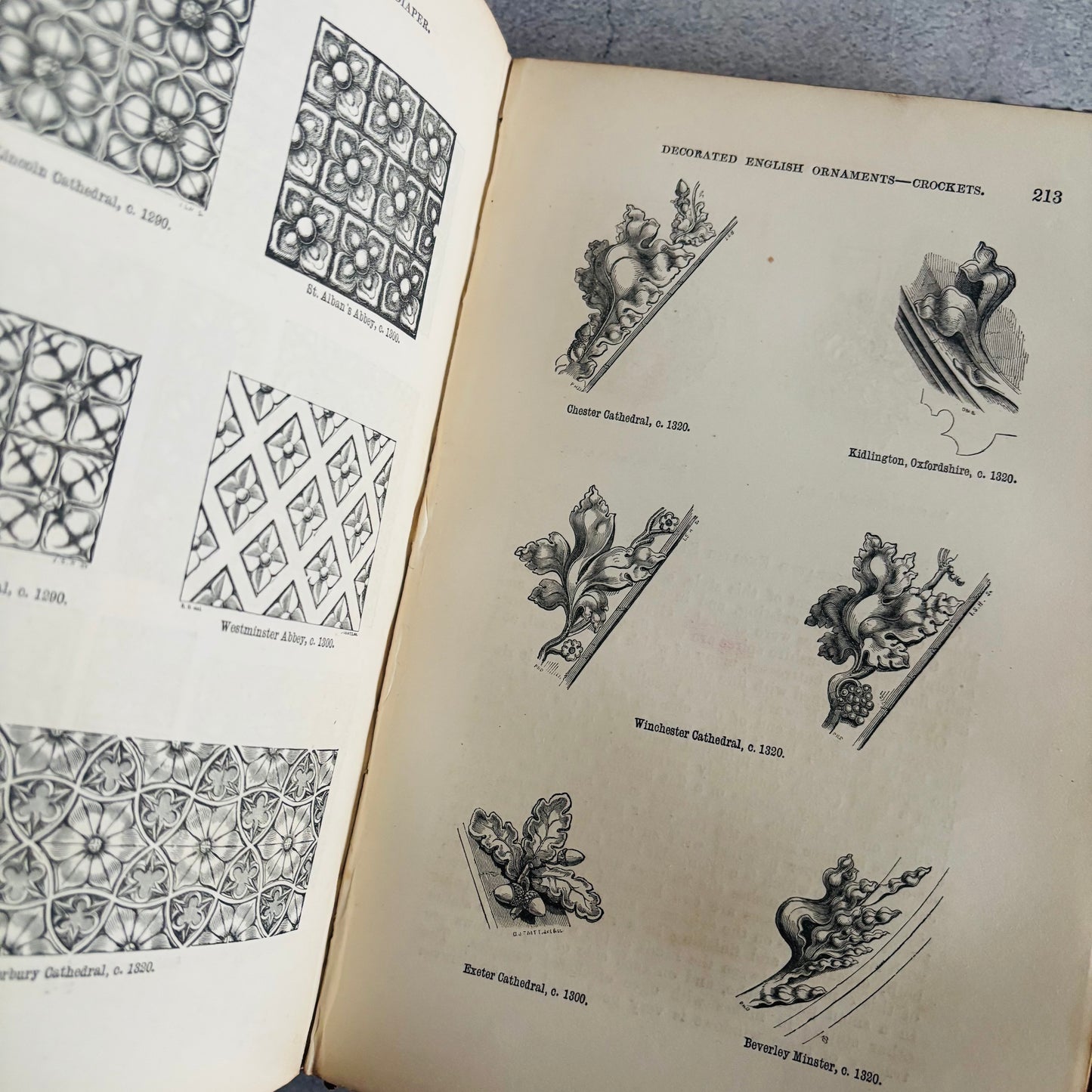 Antique Book An Attempt to Discriminate the Styles of Architecture in England