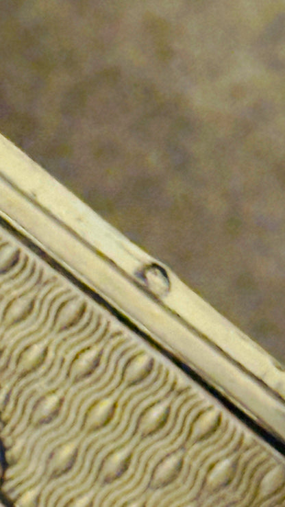 The Mixologist Abi  - Antique Silver French Vesta Case