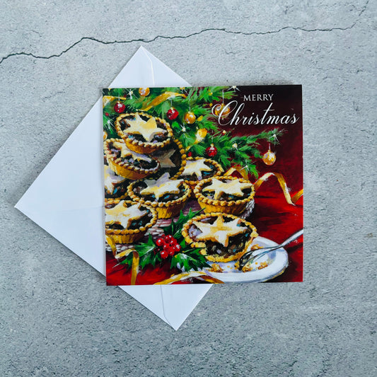 Lupus UK Christmas Cards Pack of 10- Mince Pie Anyone