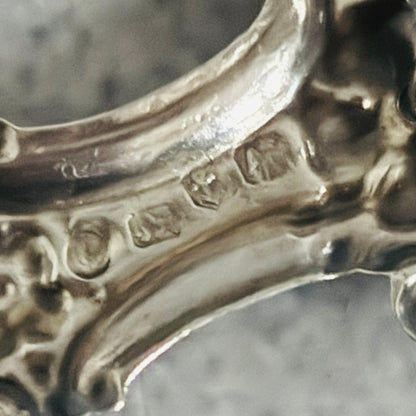 The Director Kasey - Antique Silver Letter Decanter Label