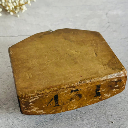 Antique Copper Printing Block of a Crown  - The Urban Vintage Affair