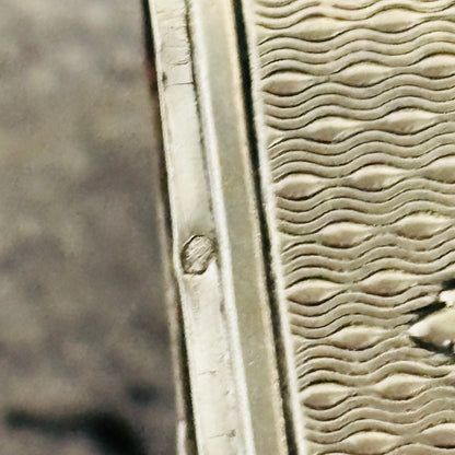 The Mixologist Abi  - Antique Silver French Vesta Case