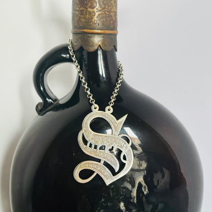 The Director Danny - Antique Letter Decanter Label