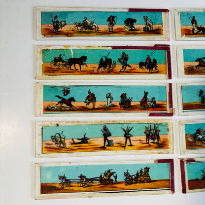 The Director Fabian - Antique Magic Lantern Slides