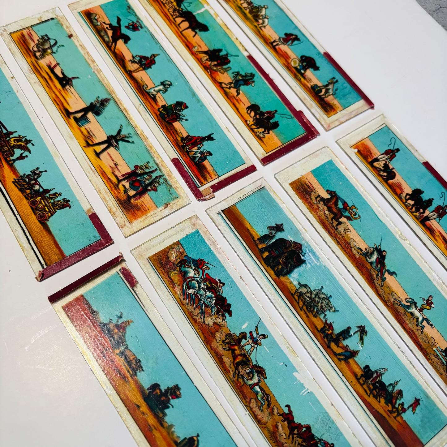 The Director Fabian - Antique Magic Lantern Slides