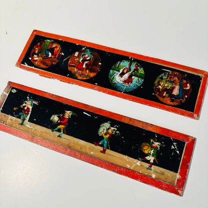 The Director Fabian - Antique Magic Lantern Slides