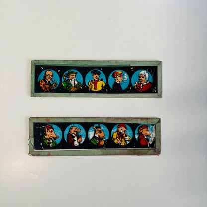 The Director Fabian - Antique Magic Lantern Slides