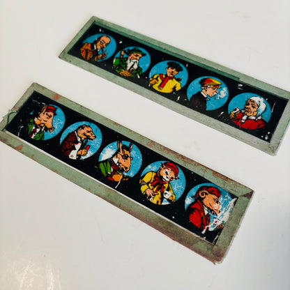 The Director Fabian - Antique Magic Lantern Slides