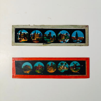 The Director Fabian - Antique Magic Lantern Slides