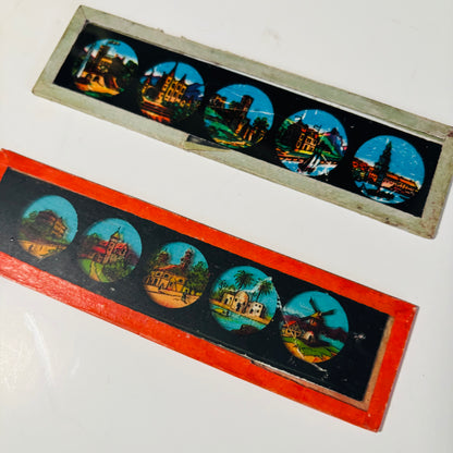 The Director Fabian - Antique Magic Lantern Slides