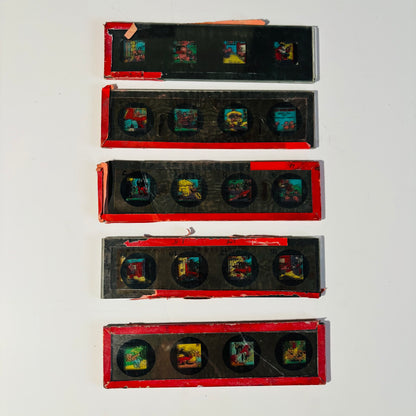 The Director Fabian - Antique Magic Lantern Slides