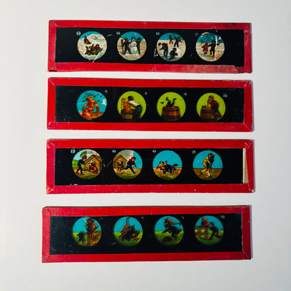 The Director Fabian - Antique Magic Lantern Slides