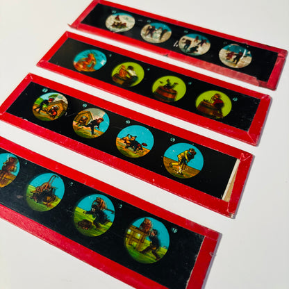 The Director Fabian - Antique Magic Lantern Slides