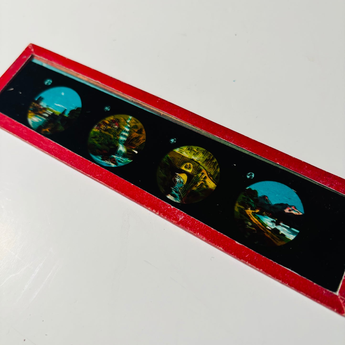 The Director Fabian - Antique Magic Lantern Slides