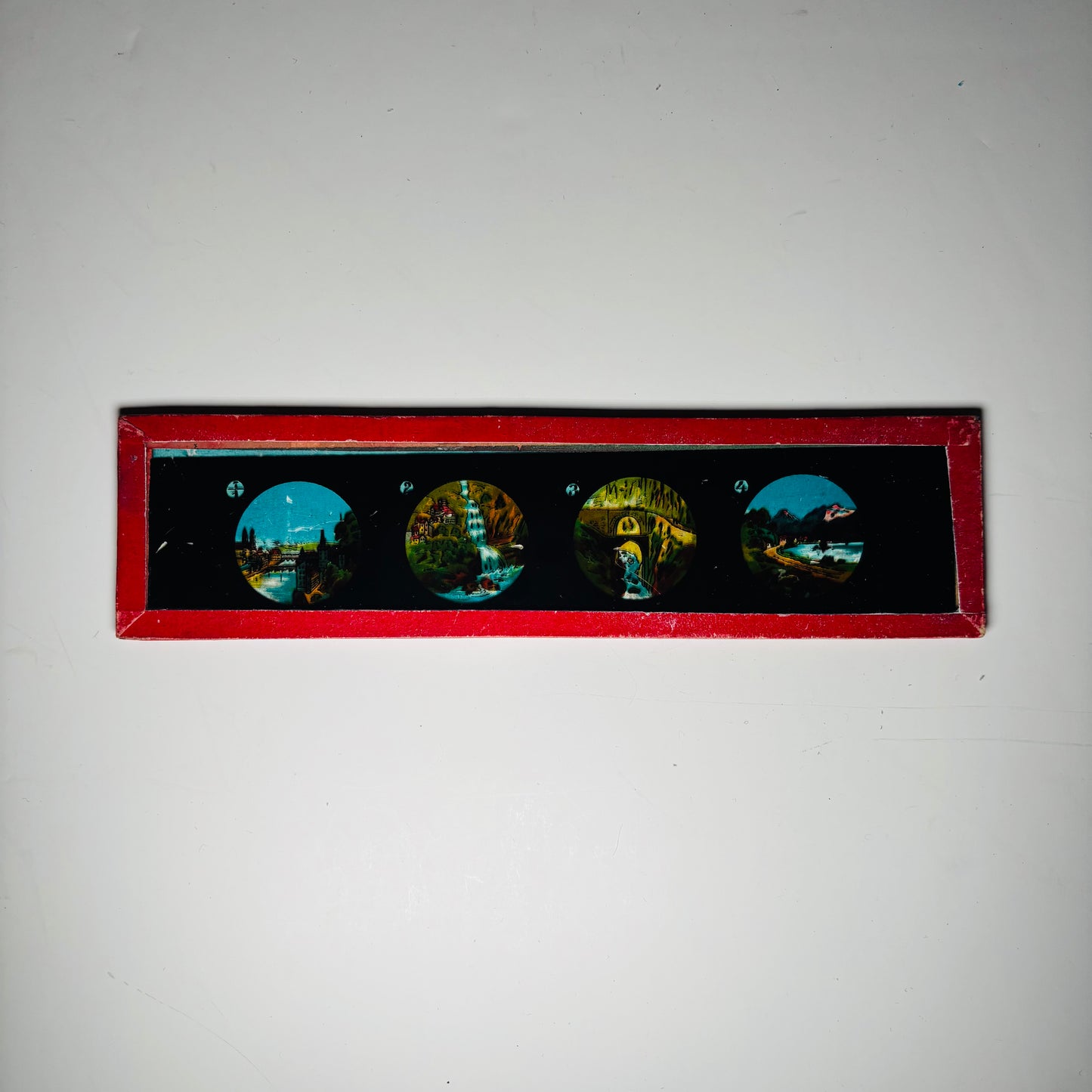 The Director Fabian - Antique Magic Lantern Slides