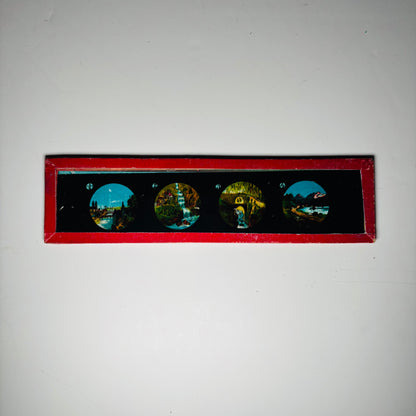 The Director Fabian - Antique Magic Lantern Slides