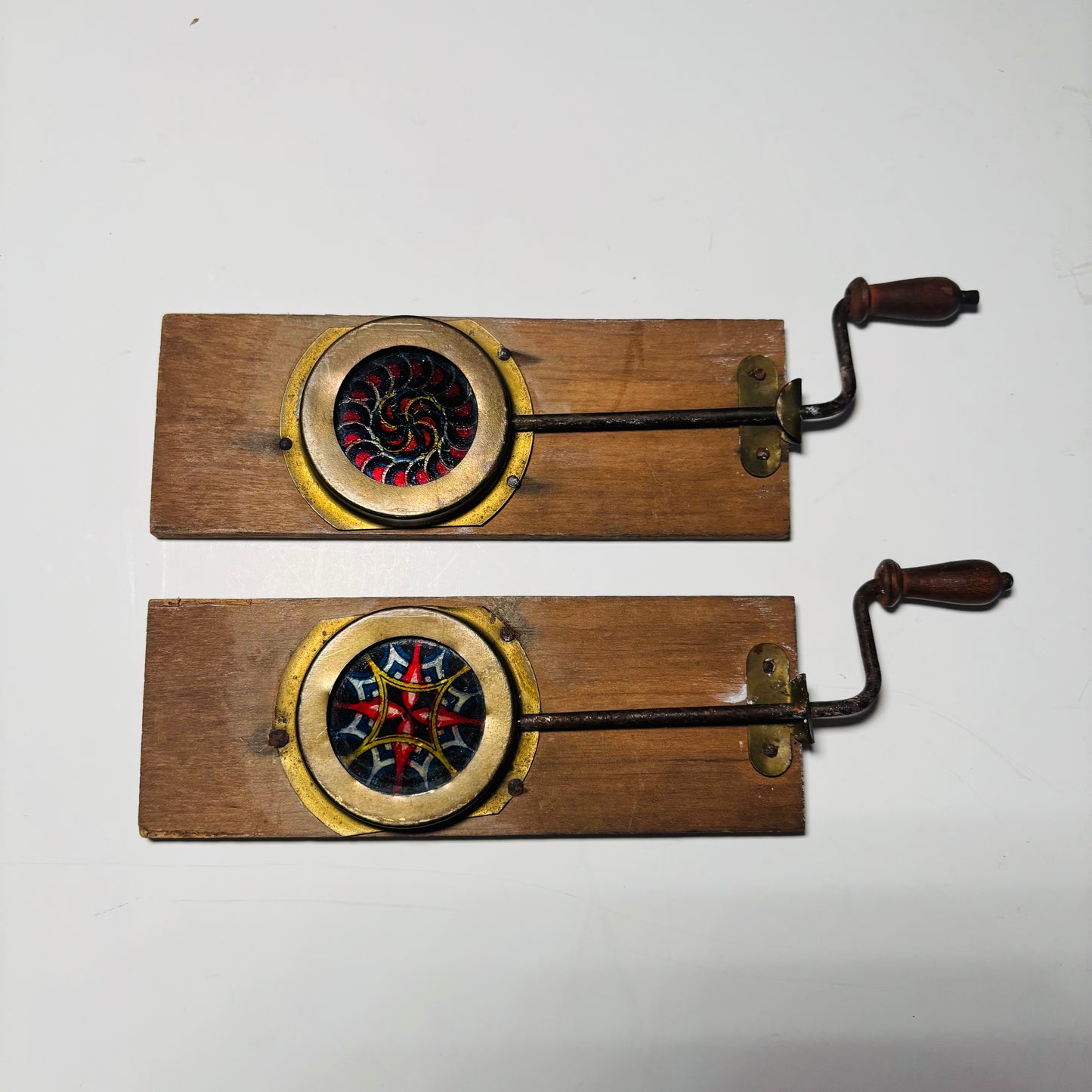 The Director Fabian - Antique Magic Lantern Slides