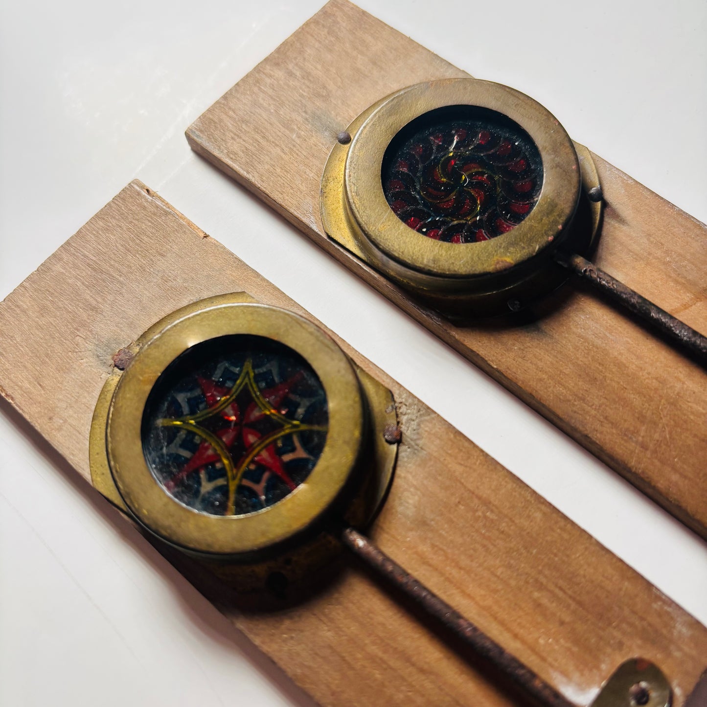 The Director Fabian - Antique Magic Lantern Slides