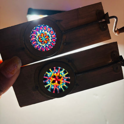 The Director Fabian - Antique Magic Lantern Slides