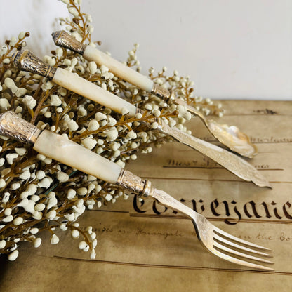 Antique Silver and Mother Of Pearl Cutlery | The Urban Vintage Affair