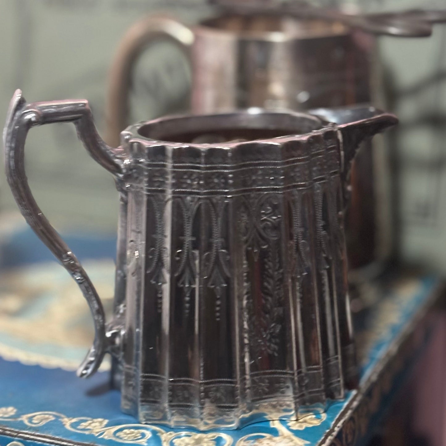 Master Jim -  Silver Plate Creamer Jug
