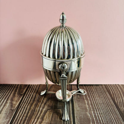  Antique Silver Egg Coddler | Egg Warmer 