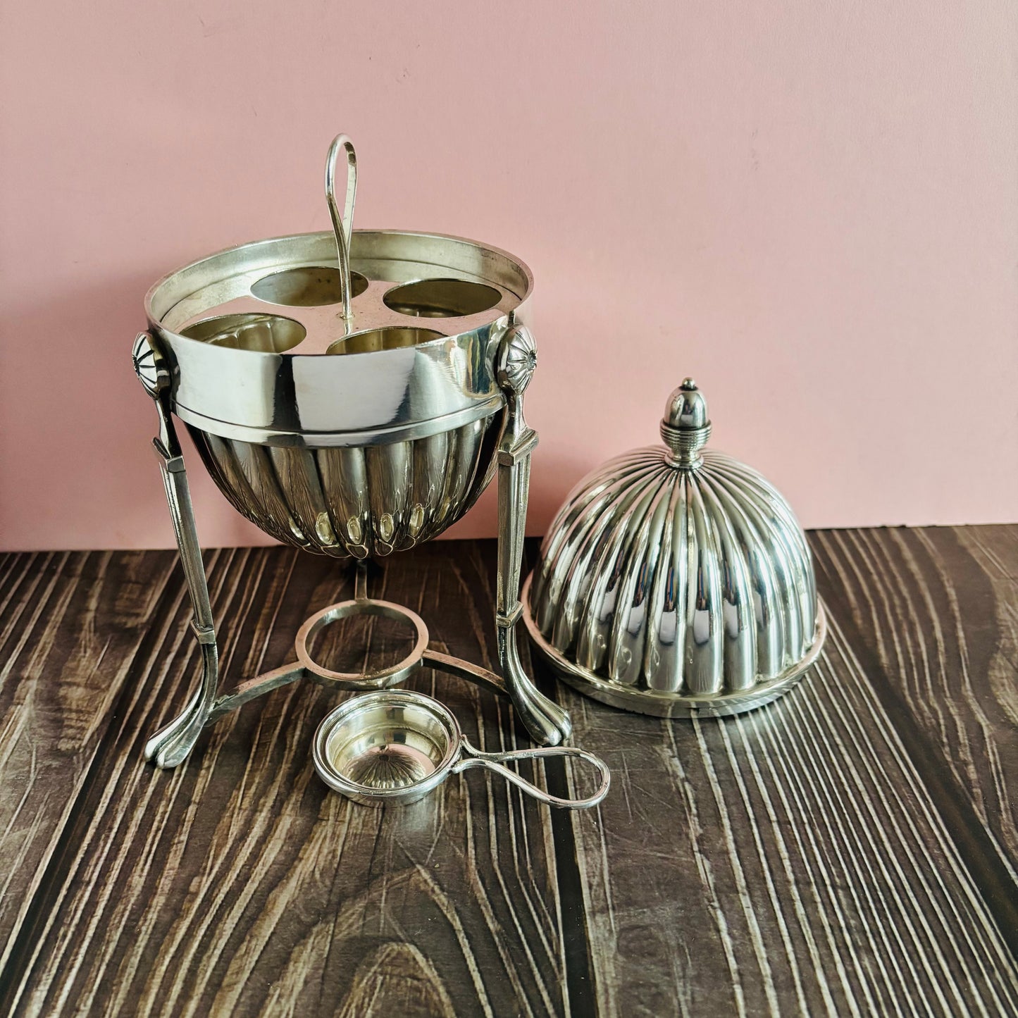  Antique Silver Egg Coddler | Egg Warmer 
