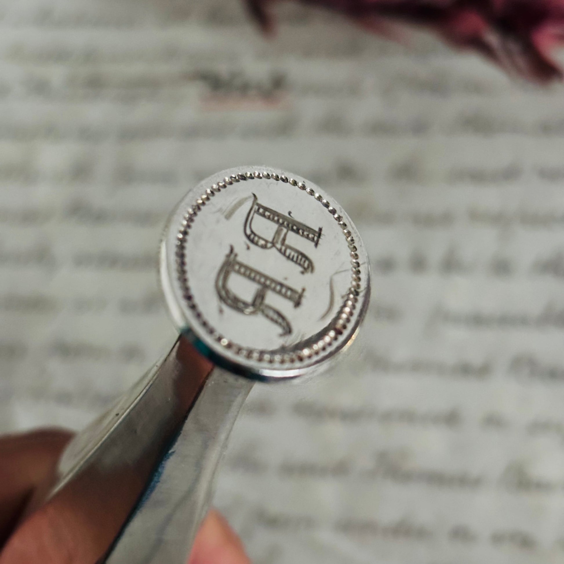 Antique Silver Plate Wax Seal Stamps| Unique customised gift option