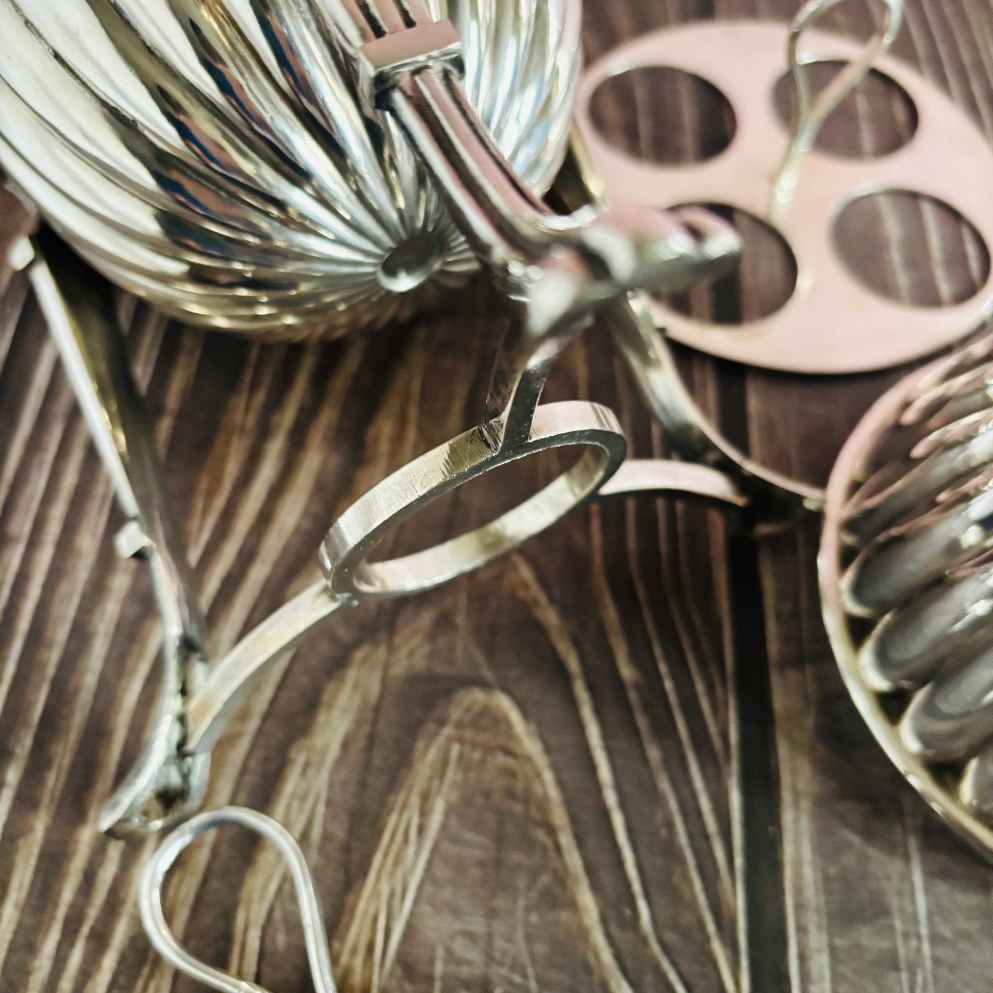  Antique Silver Egg Coddler | Egg Warmer 