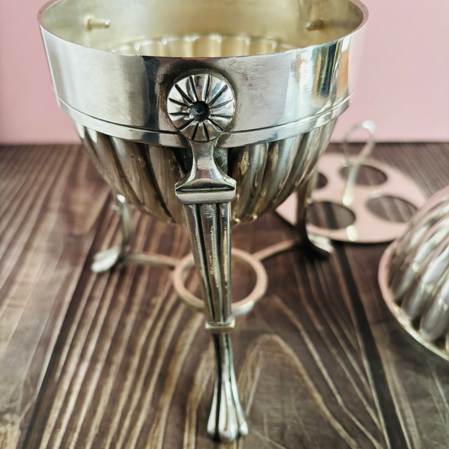  Antique Silver Egg Coddler | Egg Warmer 